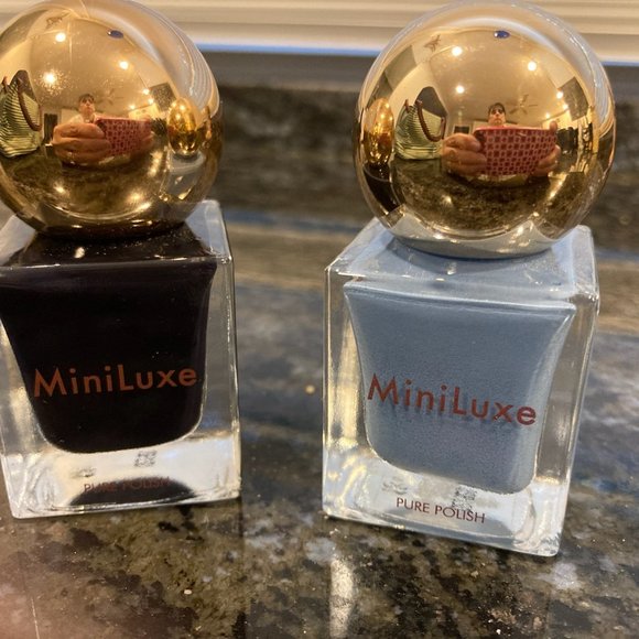 MiniLuxe Makeup New Miniluxe Nail Polish Set Of 2 Poshmark